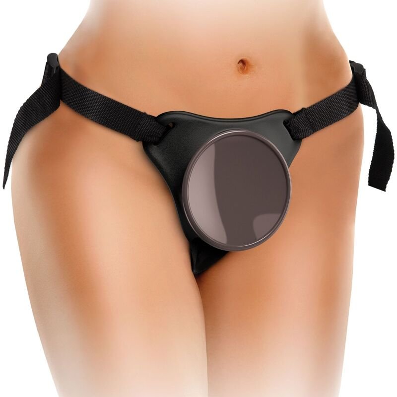 KING COCK - ELITE KIT DE ARNÊS AJUSTVEL DELUXE ANEL COM TESTÍCULOS E DILDO 20.3 CM - Image 4