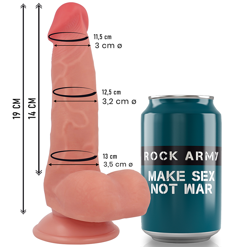 ROCKARMY - SILICONE LÍQUIDO FOX 19 CM -O- 3,2 CM - Image 3