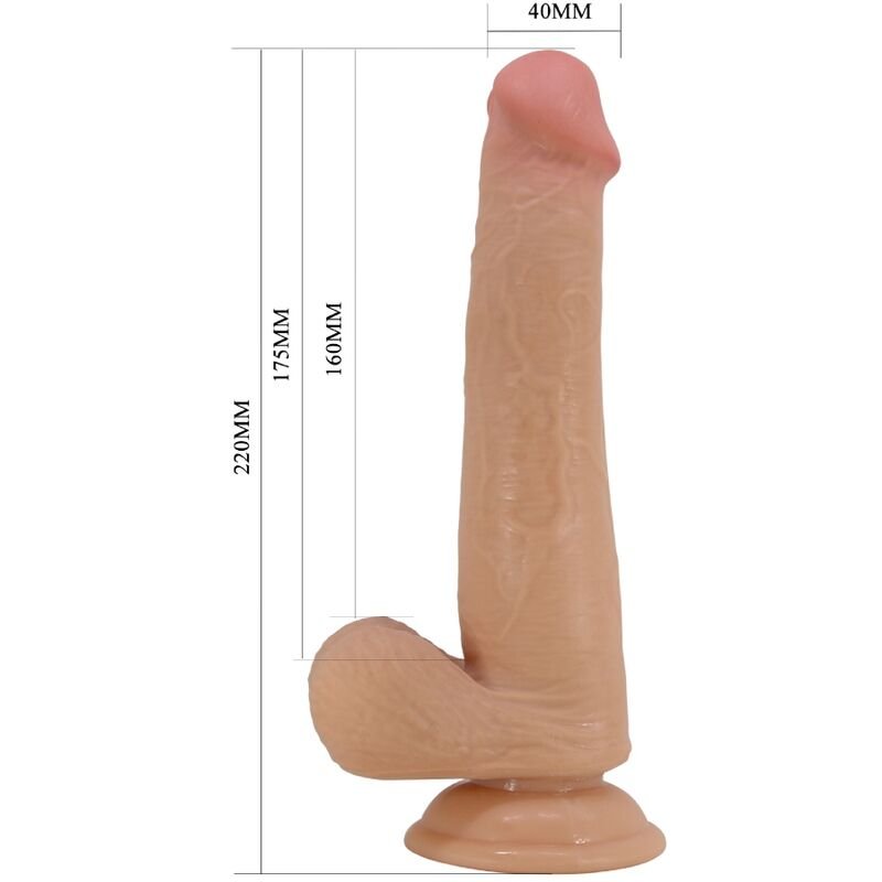 PRETTY LOVE - DILDO REALISTA ALTO 22 CM CARNE - Image 5
