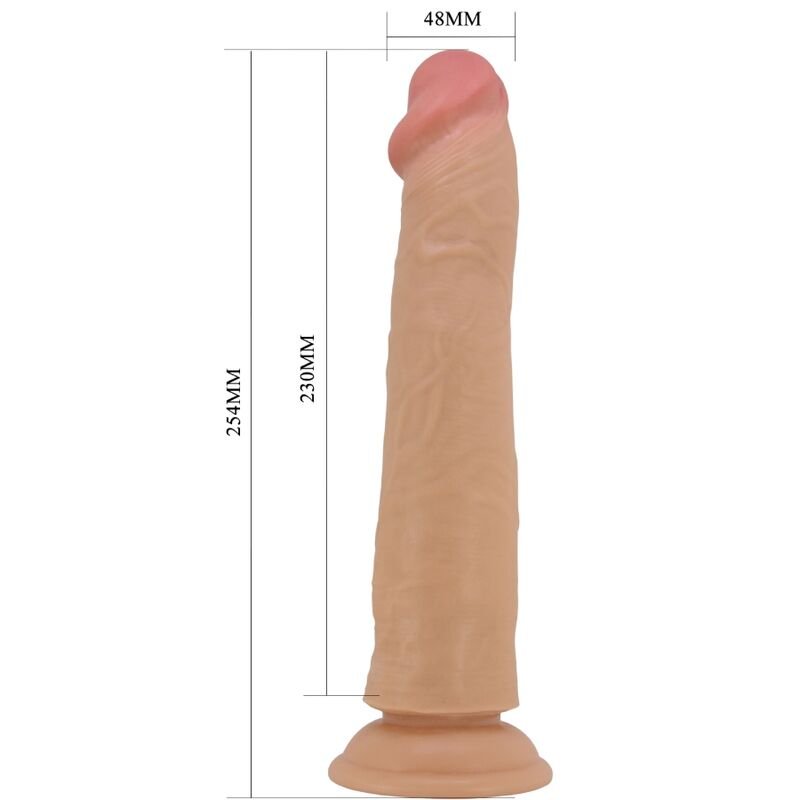 PRETTY LOVE - DILDO REALISTA SHARIFE 25 CM CARNE - Image 5
