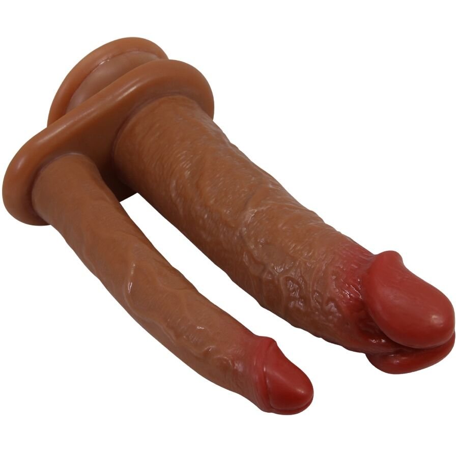 PRETTY LOVE - GORAN DILDO DUPLO REALISTA NATURAL MULATO - Image 2