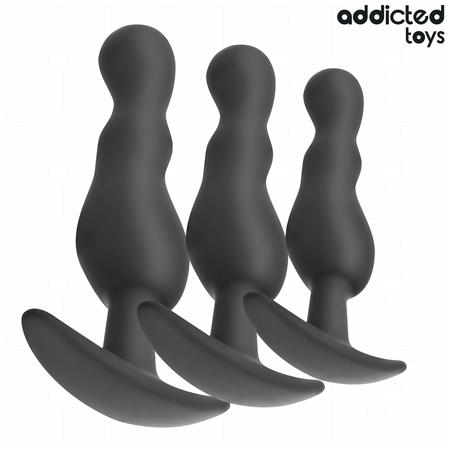 ADDICTED TOYS - CONJUNTO DE 3 PLUG ANAL MODELO 1 - Image 2