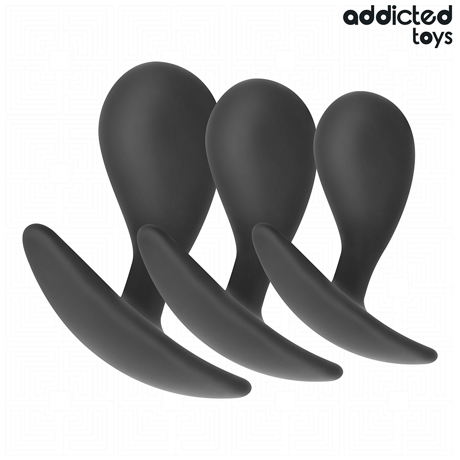 ADDICTED TOYS - CONJUNTO DE 3 PLUG ANAL MODELO 3 - Image 2