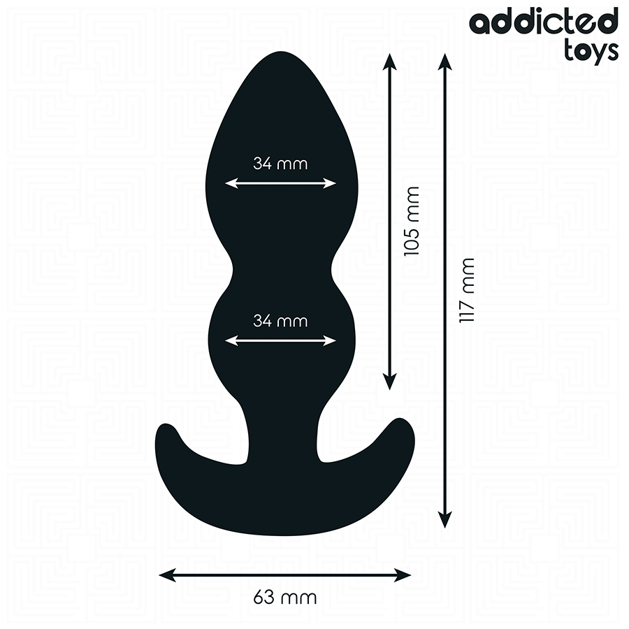 ADDICTED TOYS - PLUG ANAL TAMANHO L 11,7 CM - Image 4