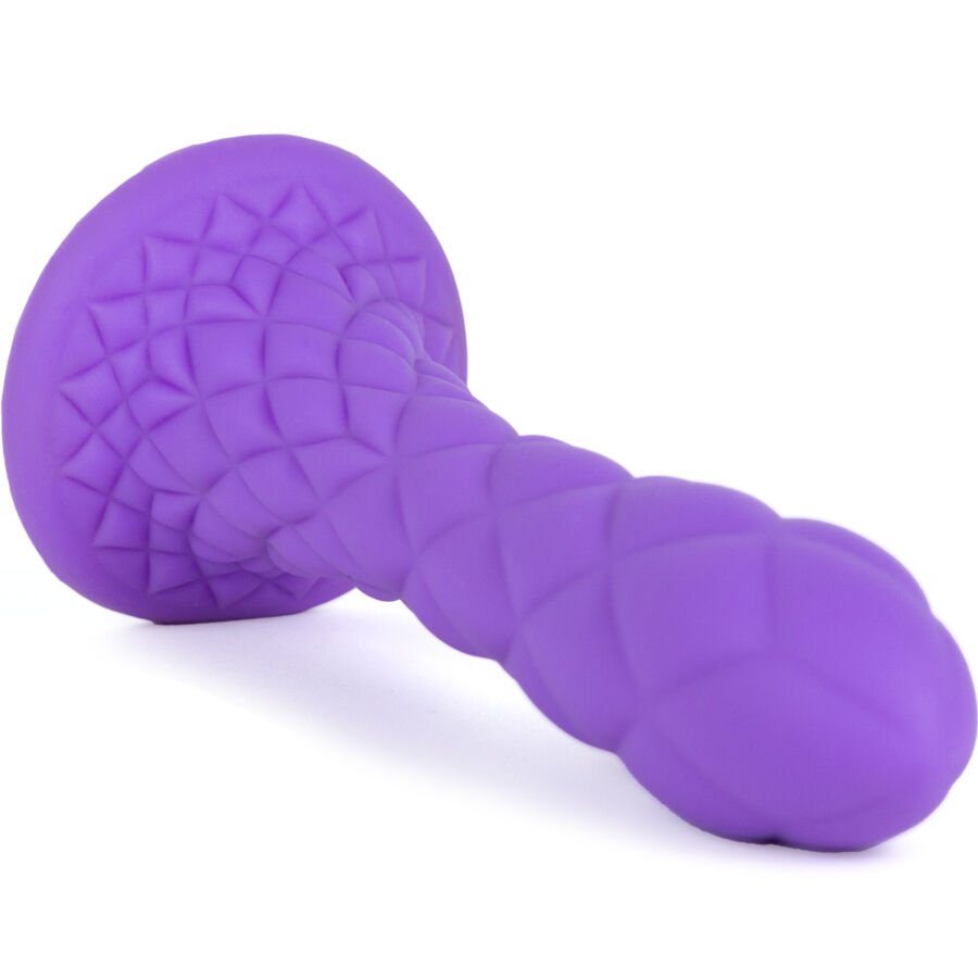 SILEXD - DREAMY DILDO FANTASY SILICONE LÍQUIDO TERMORATIVO VIOLETA 18,5 CM - Image 3